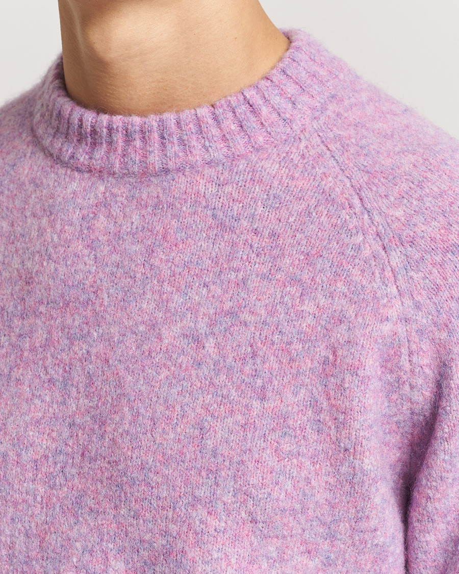 Herre | Gensere | LES DEUX | Gilbert Roundneck Knit Oyster Rose Melange