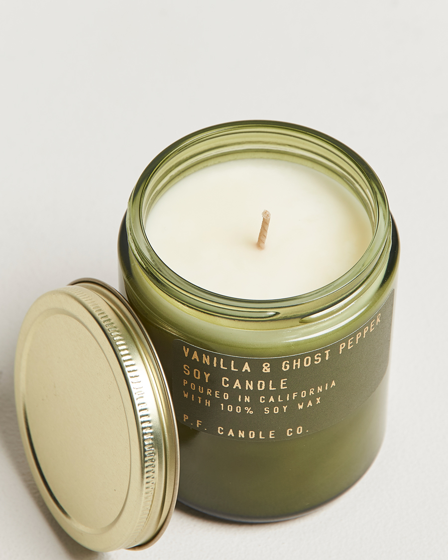 Herre | Duftlys | P.F. Candle Co. | Soy Candle No. 18 Vanilla & Ghost Pepper 204g