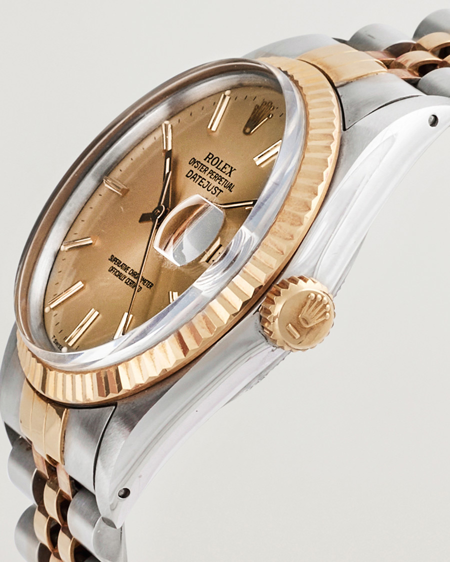Herre | Rolex Pre-Owned Datejust 16013 G/S Silver | Rolex Pre-Owned | Datejust 16013 G/S Silver
