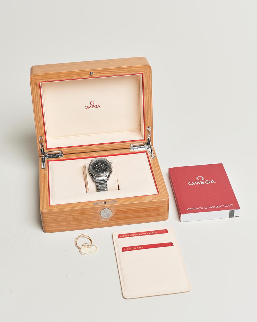 Herre | Omega Pre-Owned Speedmaster Broad Arrow1957 Co-axial Silver | Omega Pre-Owned | Speedmaster Broad Arrow1957 Co-axial Silver