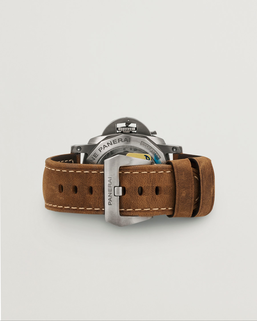 Herre | Panerai Pre-Owned Luminor Marina PAM01351 Silver | Panerai Pre-Owned | Luminor Marina PAM01351 Silver