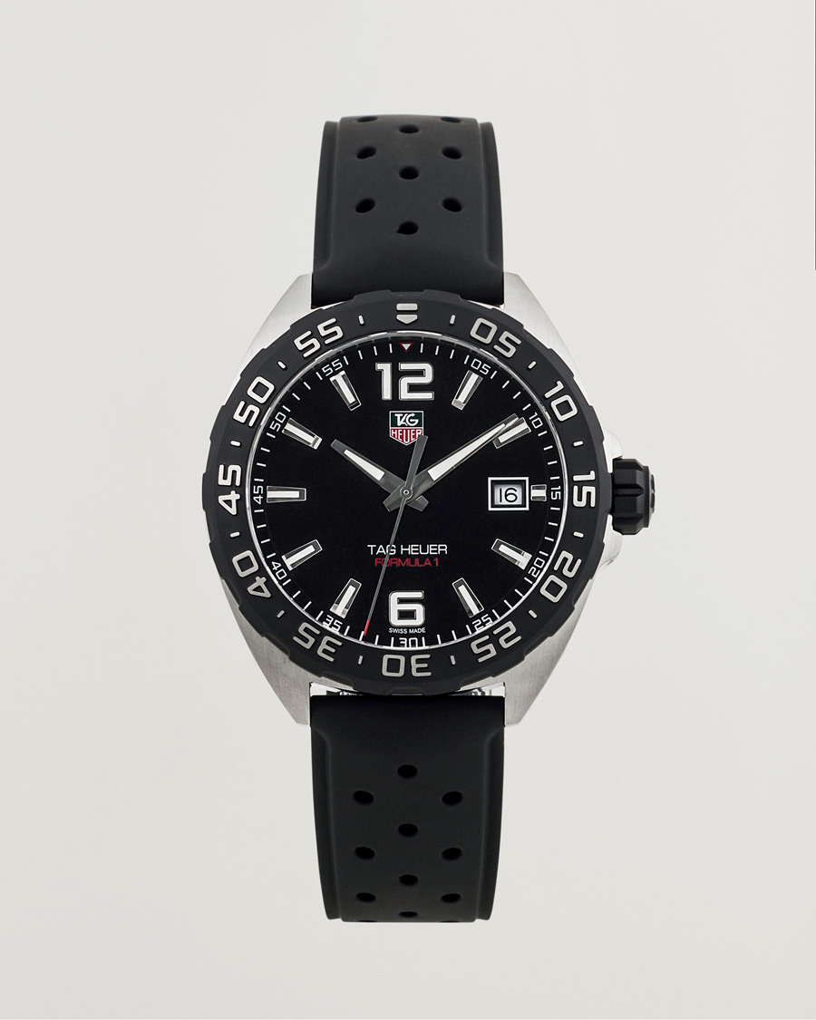 Herre | Tag Heuer Pre-Owned Formula 1 WAZ1110 Silver | Tag Heuer Pre-Owned | Formula 1 WAZ1110 Silver