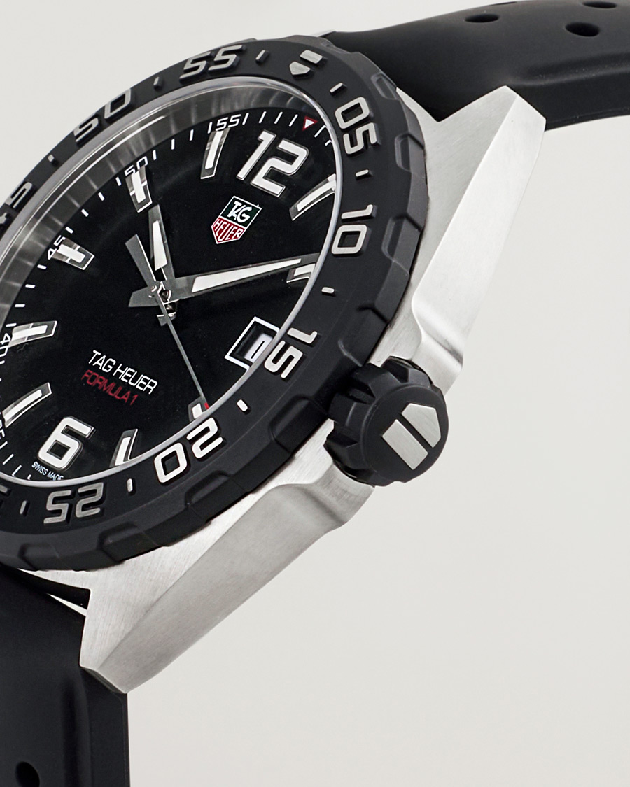 Herre | Tag Heuer Pre-Owned Formula 1 WAZ1110 Silver | Tag Heuer Pre-Owned | Formula 1 WAZ1110 Silver