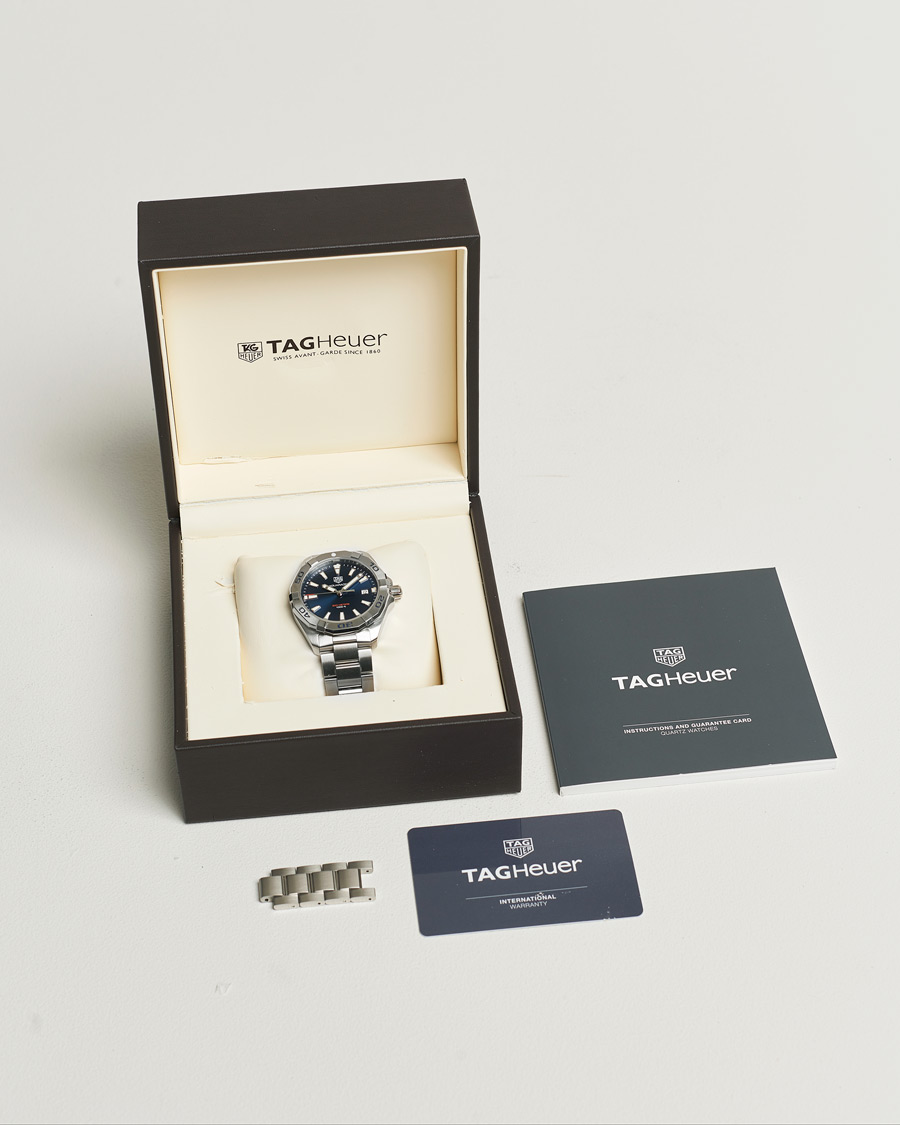 Herre | Tag Heuer Pre-Owned Aquaracer 300M WBD112 Silver | Tag Heuer Pre-Owned | Aquaracer 300M WBD112 Silver