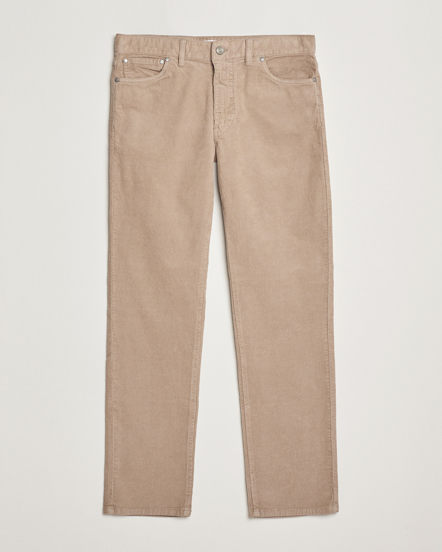 Herre | Bukser | NN07 | Tony Corduroy 5-Pocket Pants Timber Wolf