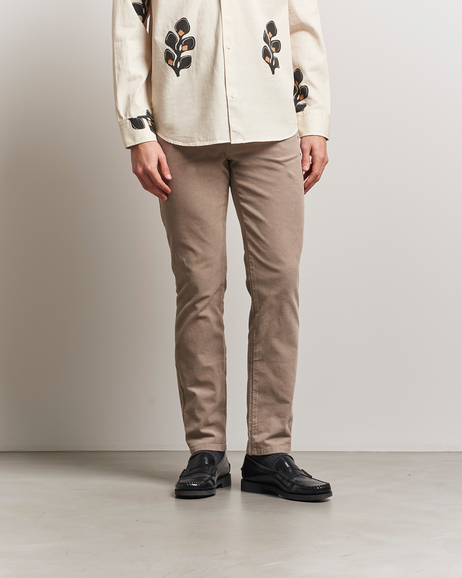 Herre | Bukser | NN07 | Tony Corduroy 5-Pocket Pants Timber Wolf