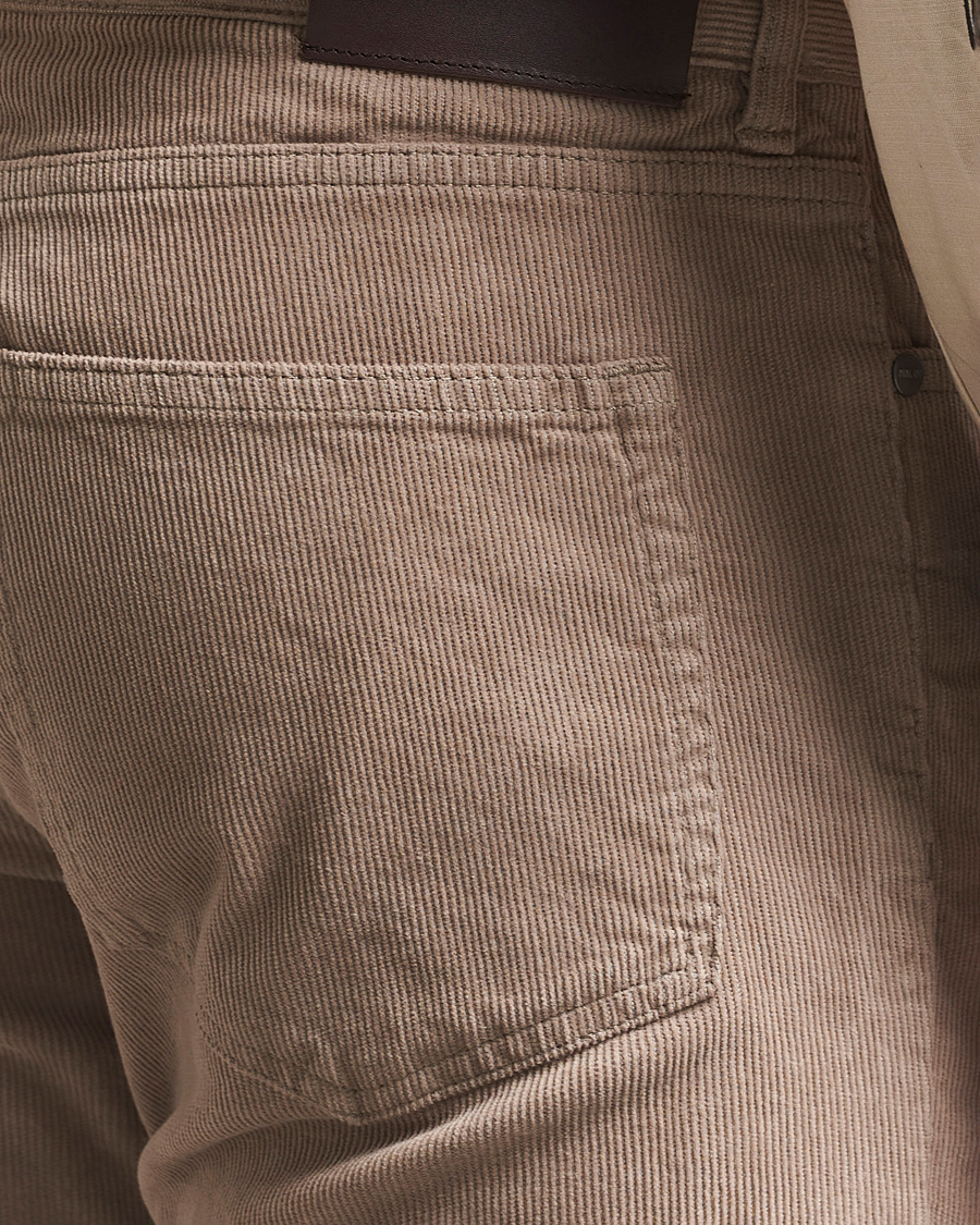 Herre | Bukser | NN07 | Tony Corduroy 5-Pocket Pants Timber Wolf