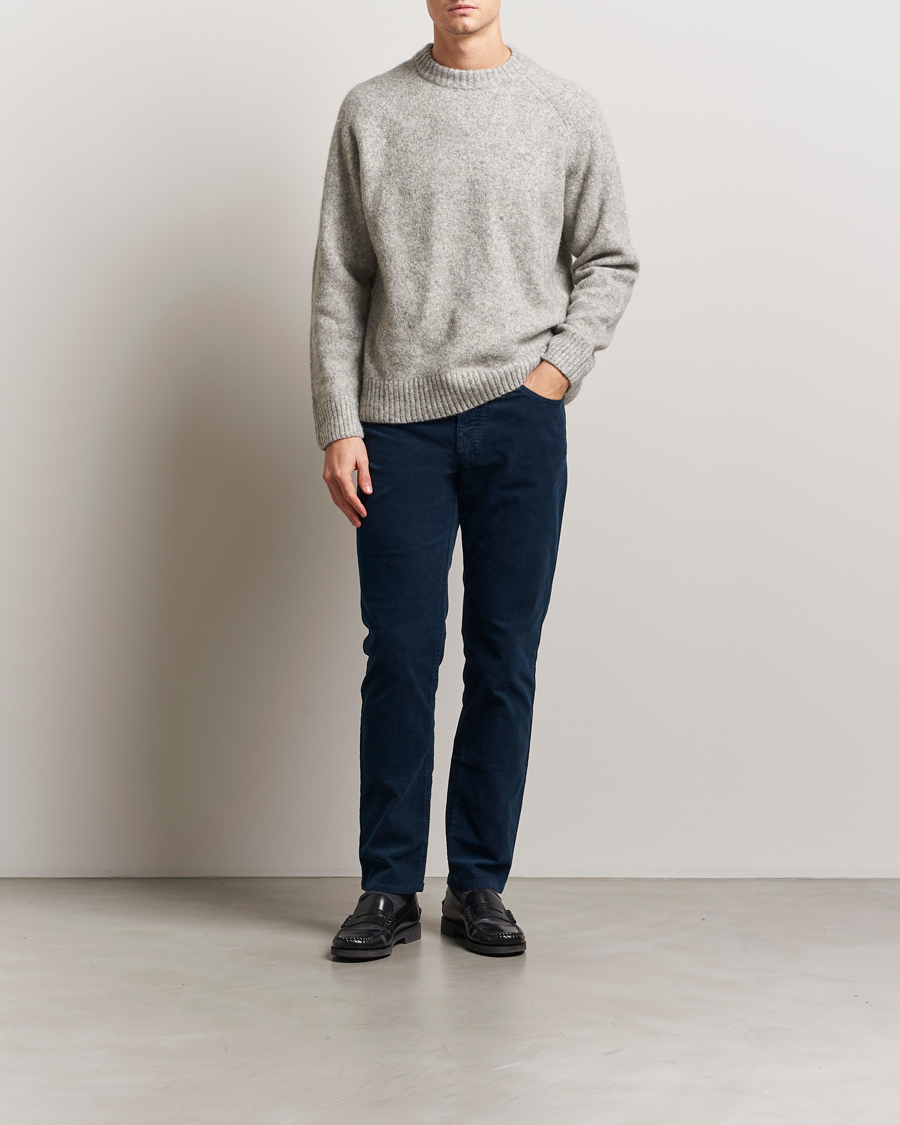 Herre | Bukser | NN07 | Tony Corduroy 5-Pocket Pants Navy Blue