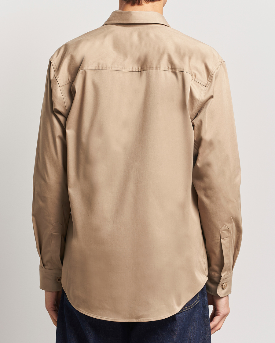 Herre | Skjorter | NN07 | Quinsy Cotton Overshirt Timber Wolf