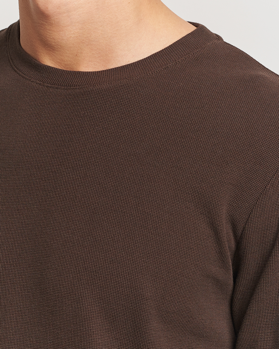 Herre | Gensere | NN07 | Clive Knitted Sweater Demitasse Brown
