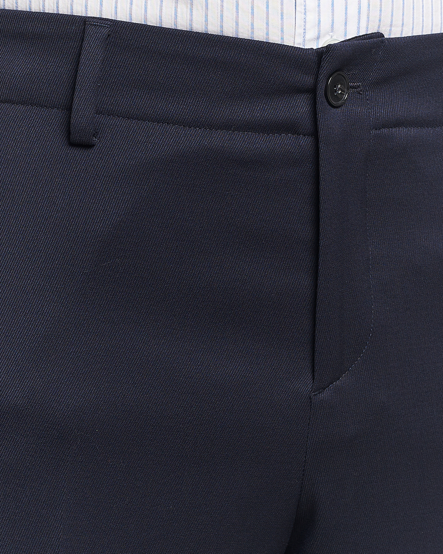 Herre | Bukser | Filippa K | Tailored Drawstring Trousers Navy