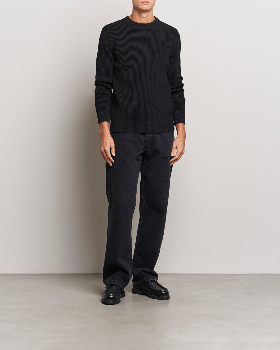 Herre | Gensere | S.N.S. Herning | Fender Wool Crew Neck Black
