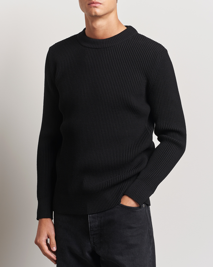 Herre | Gensere | S.N.S. Herning | Fender Wool Crew Neck Black