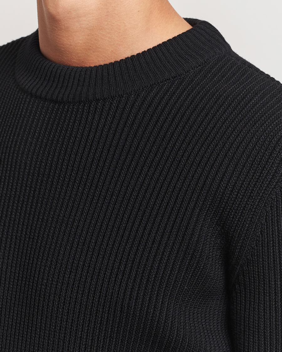 Herre | Gensere | S.N.S. Herning | Fender Wool Crew Neck Black