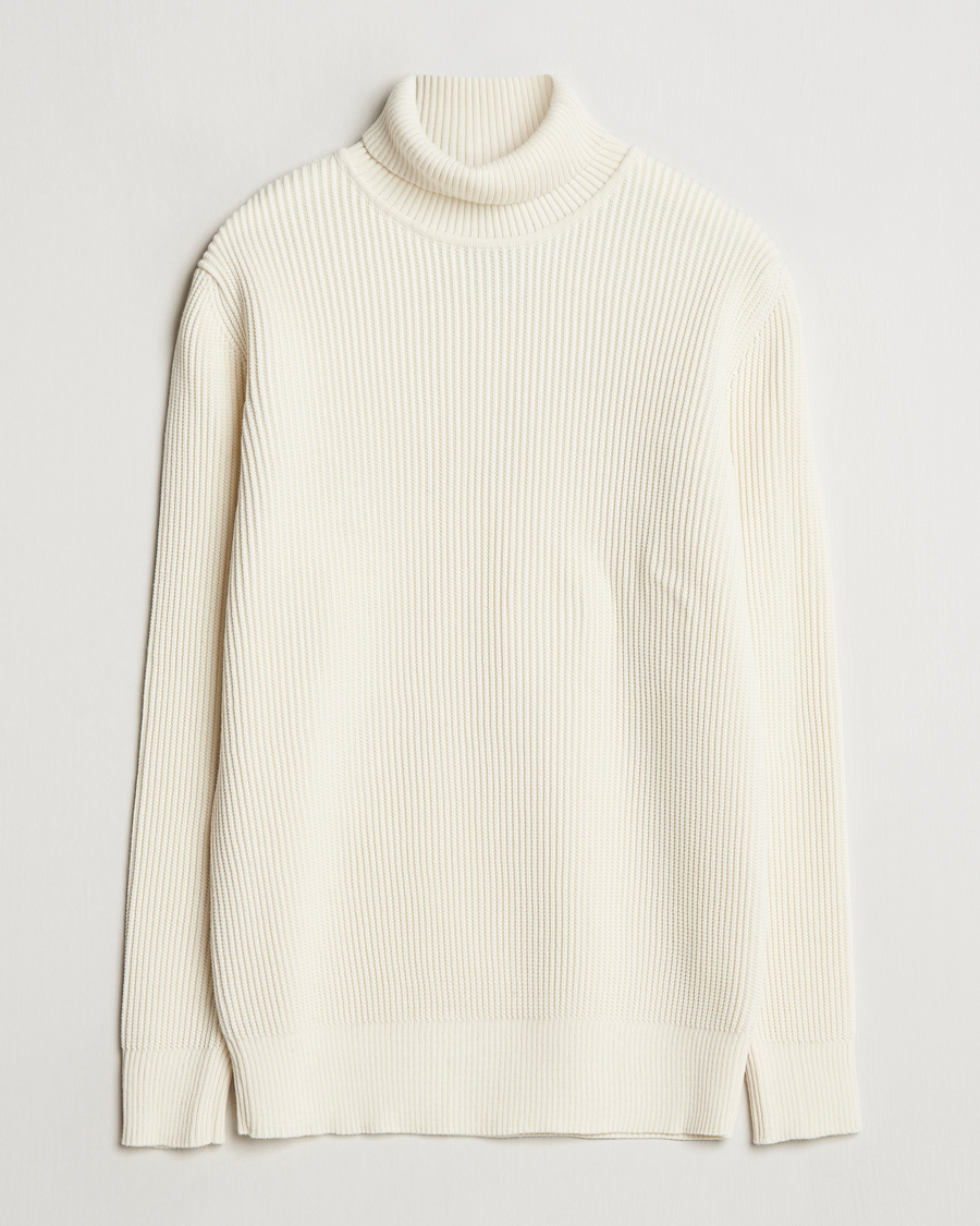 Herre | Gensere | S.N.S. Herning | Fender Wool Rollneck Sweater Natural White