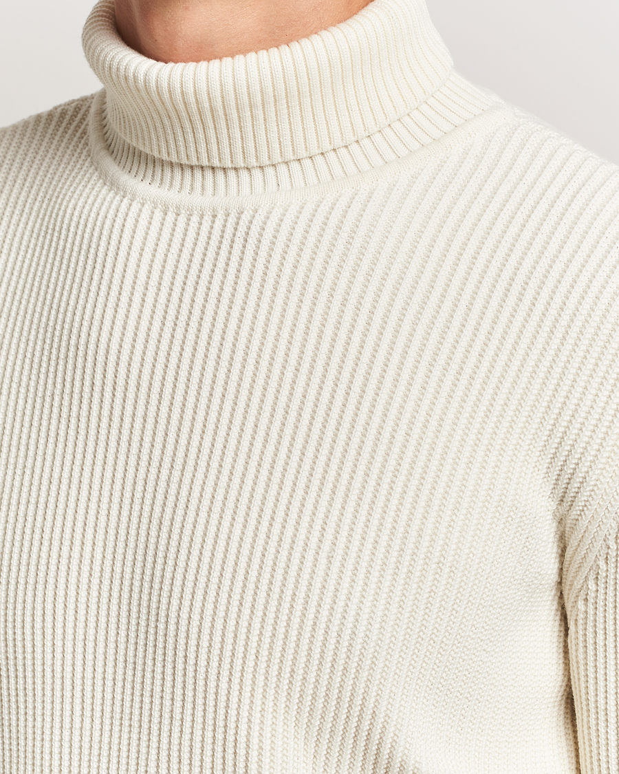 Herre | Gensere | S.N.S. Herning | Fender Wool Rollneck Sweater Natural White