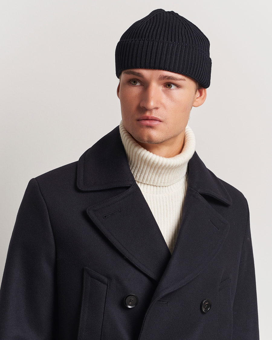 Herre | Luer | S.N.S. Herning | Fender Merino Wool Hat Navy