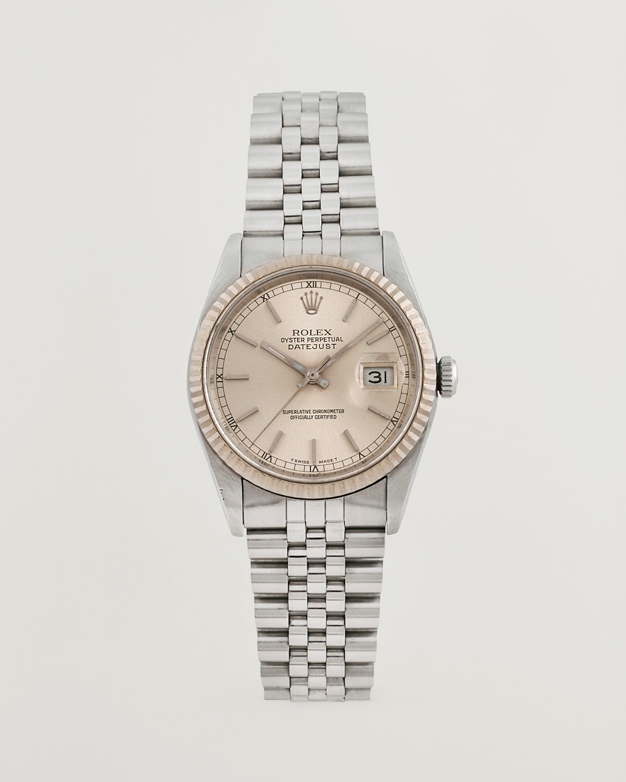 Herre | Rolex Pre-Owned Datejust 16234 Silver | Rolex Pre-Owned | Datejust 16234 Silver