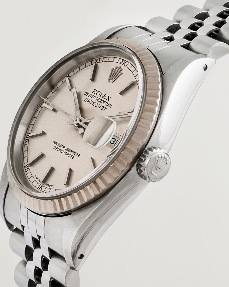Herre | Rolex Pre-Owned Datejust 16234 Silver | Rolex Pre-Owned | Datejust 16234 Silver
