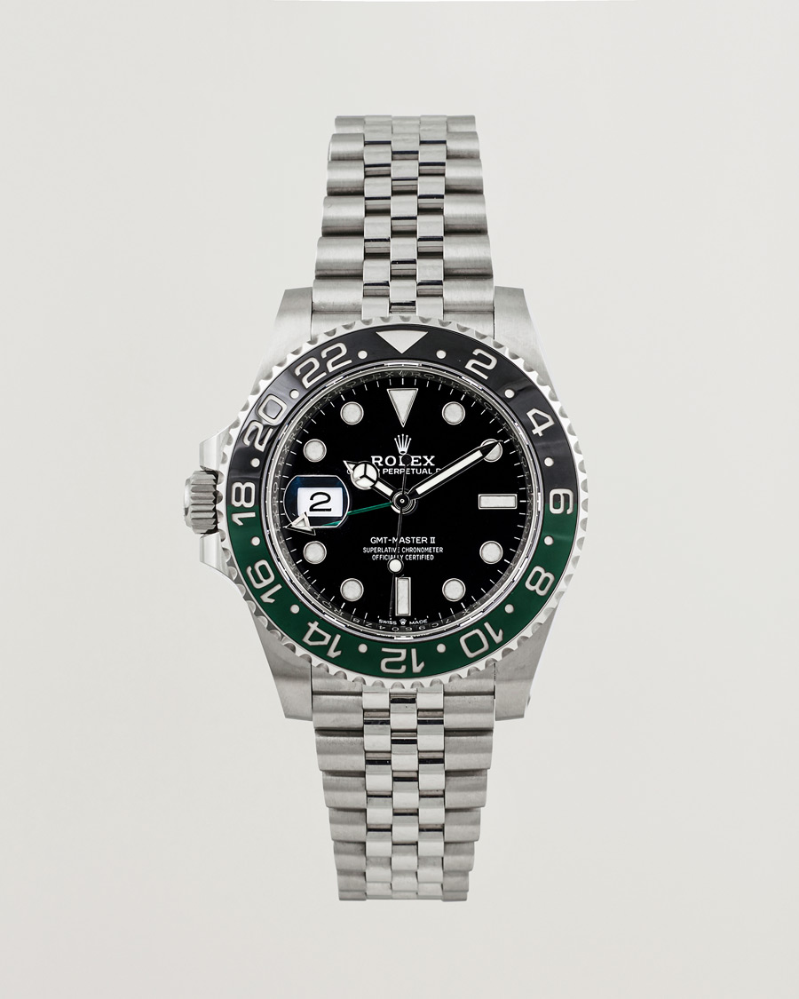 Herre | Rolex Pre-Owned GMT-Master II Sprite 126720VTNR Silver | Rolex Pre-Owned | GMT-Master II Sprite 126720VTNR Silver
