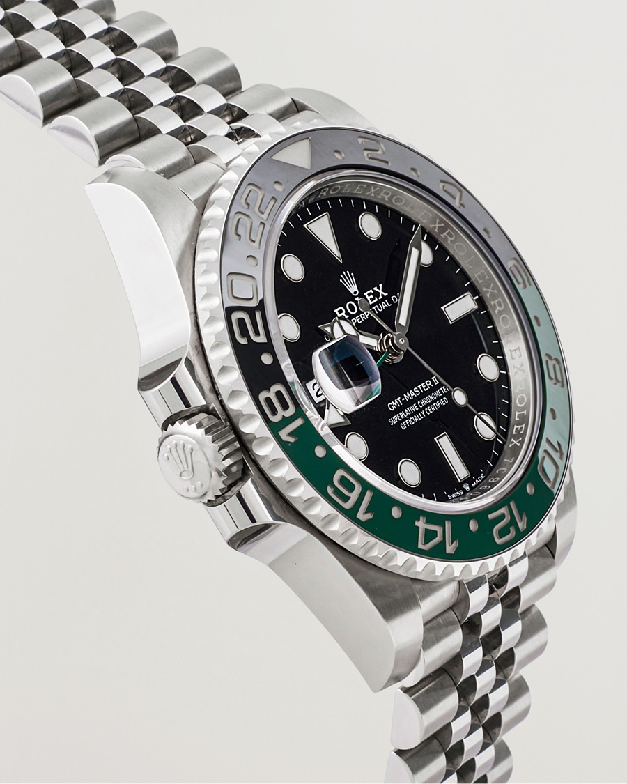 Herre | Rolex Pre-Owned GMT-Master II Sprite 126720VTNR Silver | Rolex Pre-Owned | GMT-Master II Sprite 126720VTNR Silver