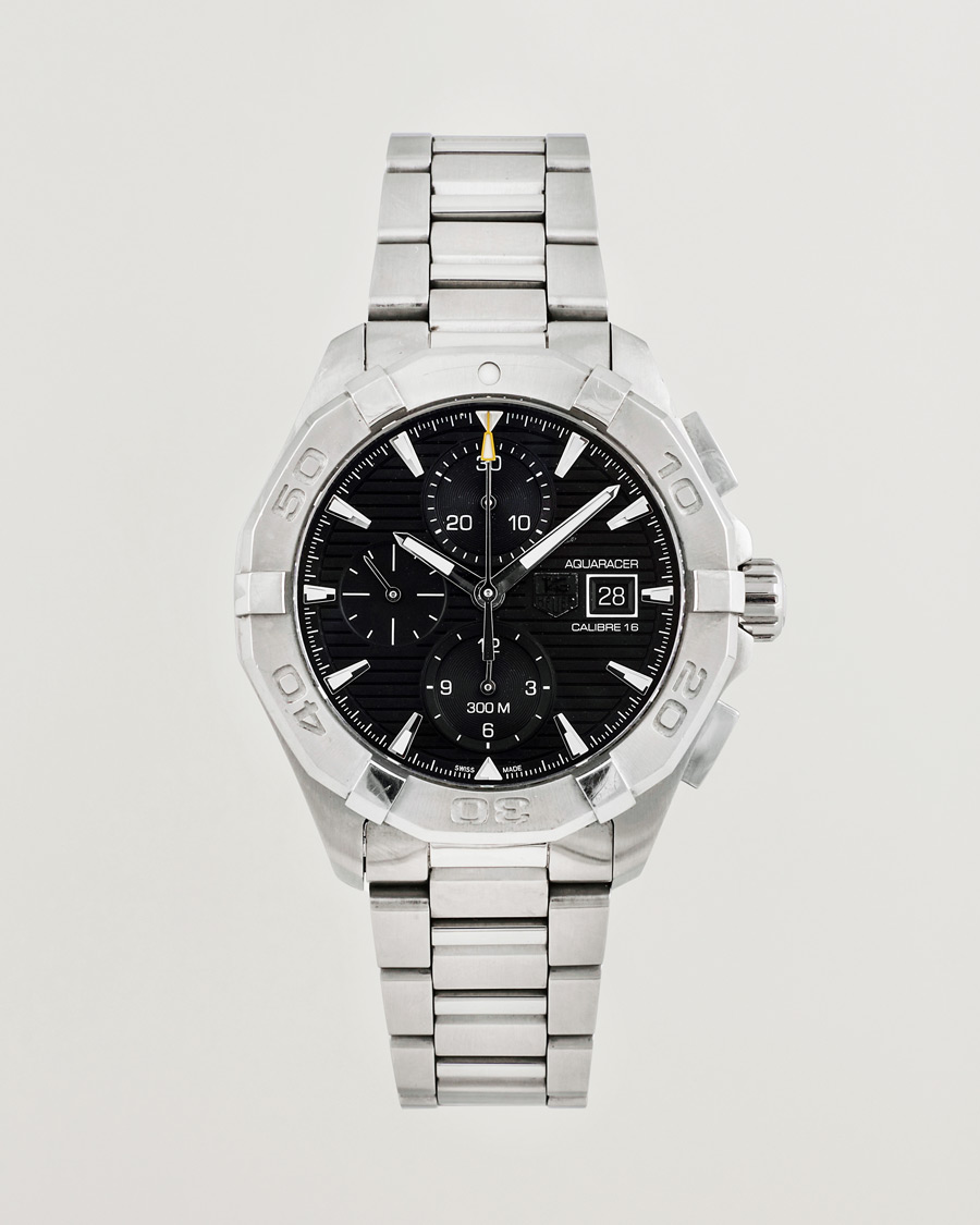 Herre | Tag Heuer Pre-Owned Aquaracer 300M Calibre 16 Silver | Tag Heuer Pre-Owned | Aquaracer 300M Calibre 16 Silver