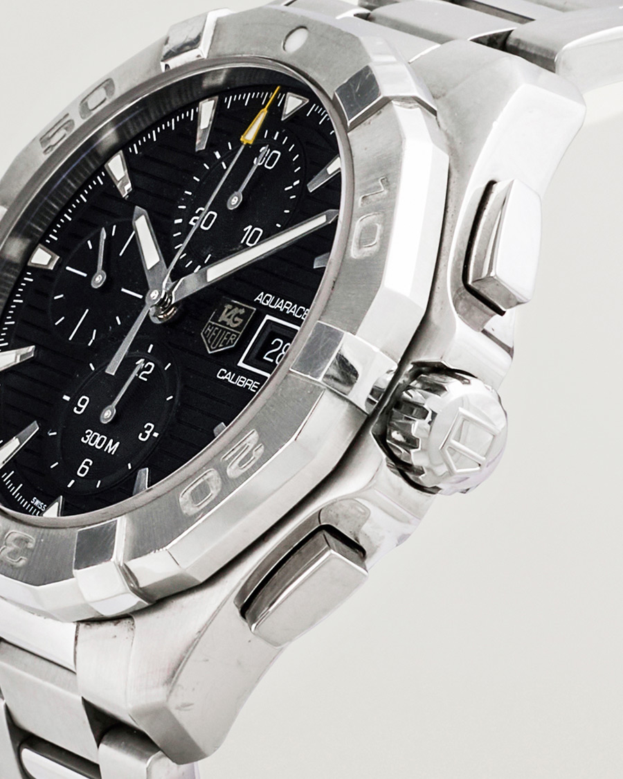 Herre | Tag Heuer Pre-Owned Aquaracer 300M Calibre 16 Silver | Tag Heuer Pre-Owned | Aquaracer 300M Calibre 16 Silver