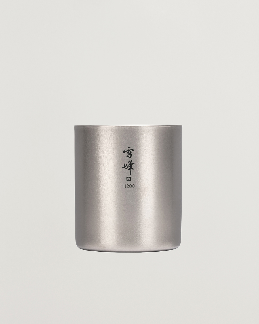 Herre | Outdoor living | Snow Peak | Double Wall Stacking Mug 200 Titanium