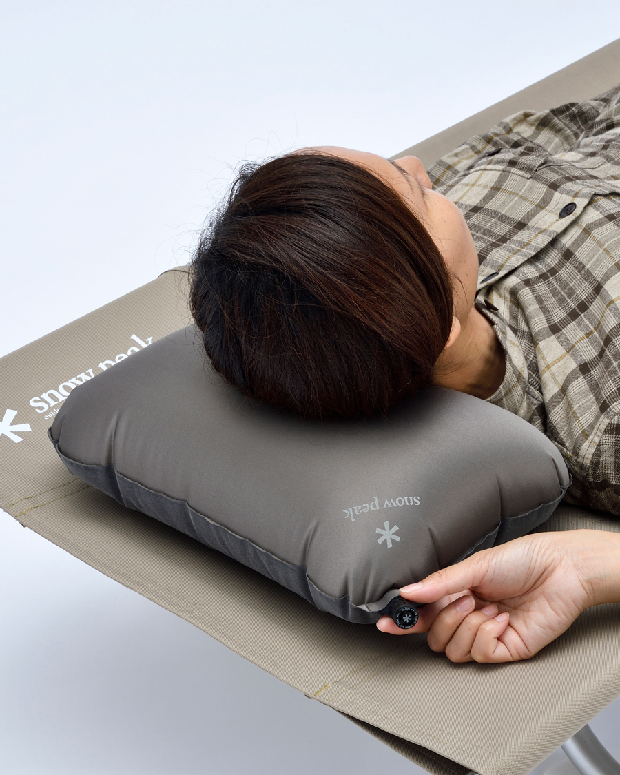 Herre | Outdoor living | Snow Peak | Stretch Pillow Grey