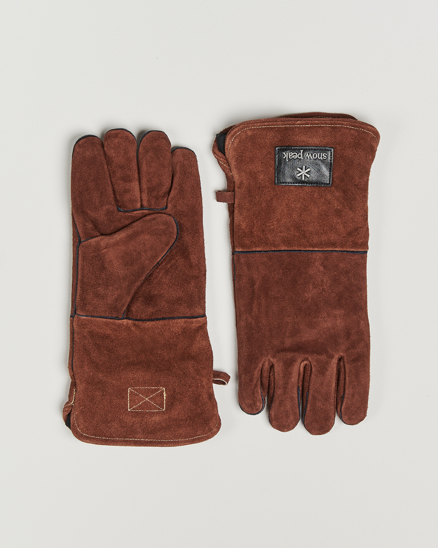 Herre | Outdoor living | Snow Peak | Fireside Gloves Brown