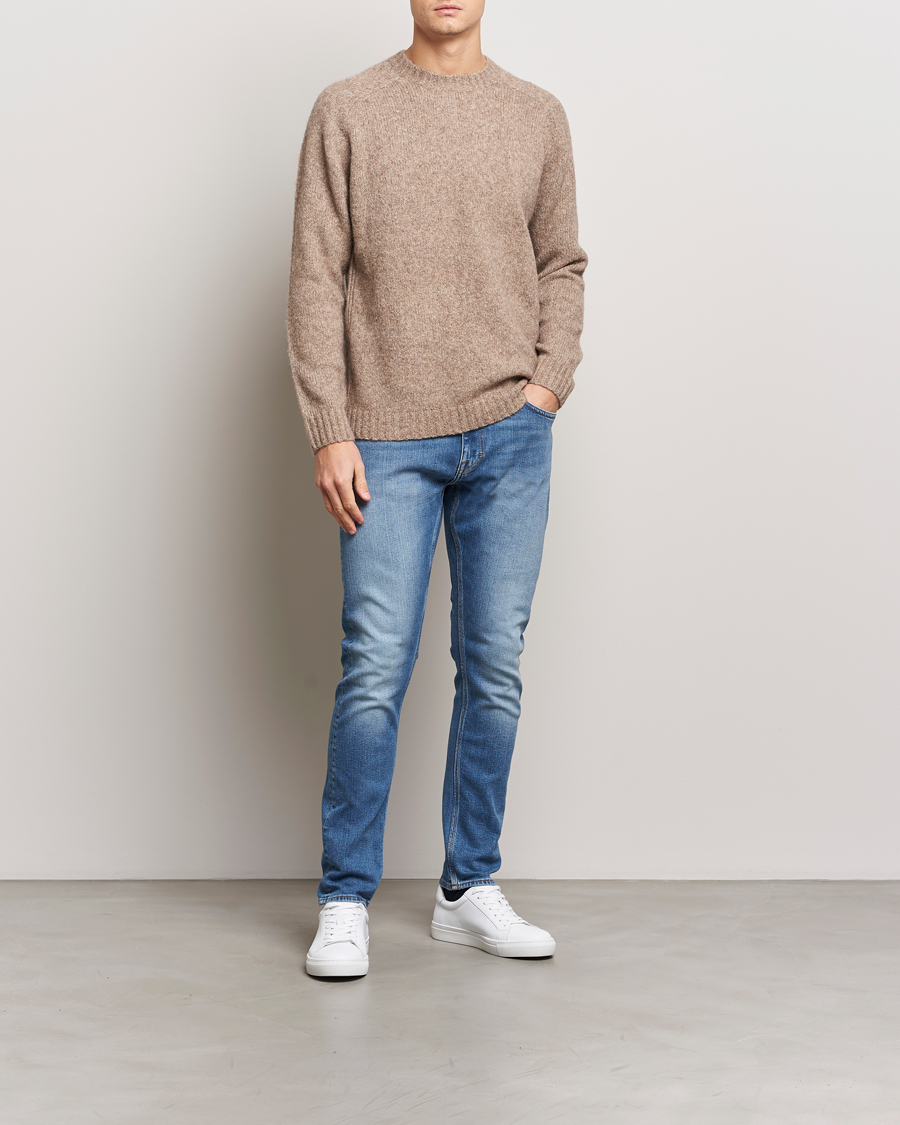 Herre | Jeans | Tiger of Sweden | Pistolero Stretch Cotton Jeans Pale Blue