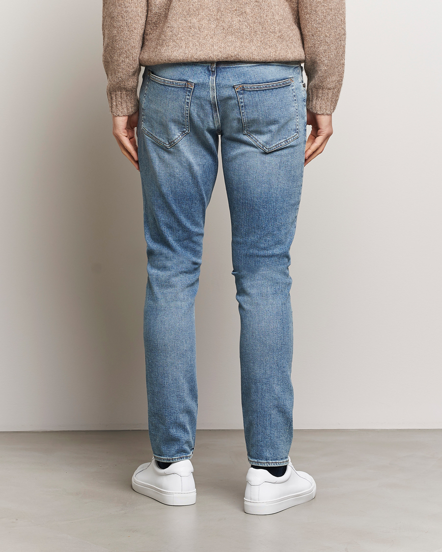 Herre | Jeans | Tiger of Sweden | Pistolero Stretch Cotton Jeans 3 Year Vintage Blue