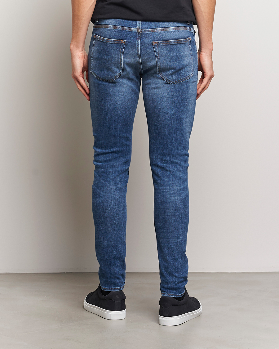 Herre | Jeans | Tiger of Sweden | Evolve Stretch Cotton Jeans Medium Blue
