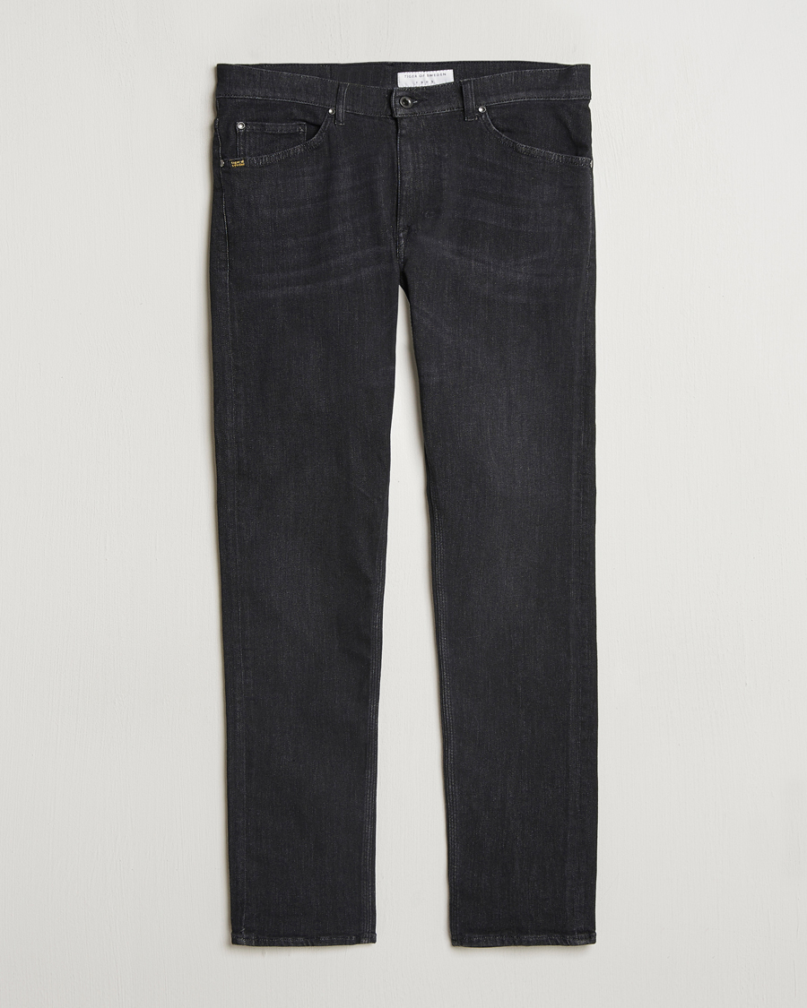Herre | Jeans | Tiger of Sweden | Evolve Stretch Cotton Jeans Washed Black