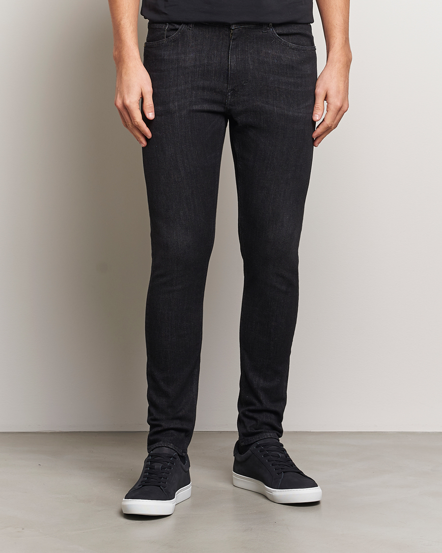 Herre | Jeans | Tiger of Sweden | Evolve Stretch Cotton Jeans Washed Black