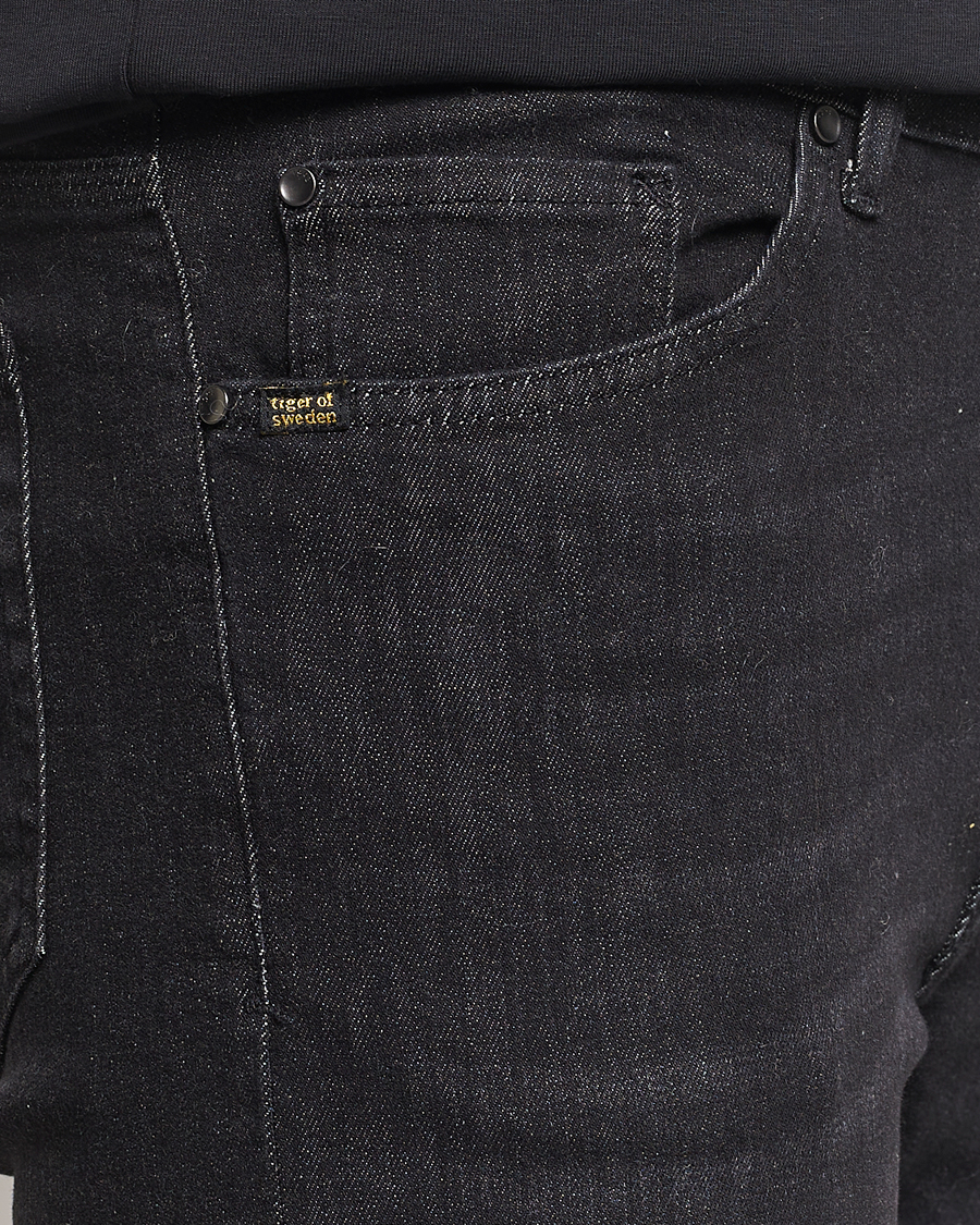 Herre | Jeans | Tiger of Sweden | Evolve Stretch Cotton Jeans Washed Black