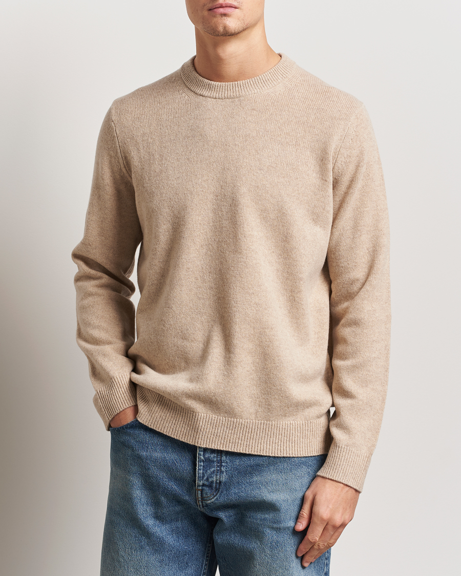 Herre | Gensere | Samsøe Samsøe | Isak Knitted Crew Neck Seneca Rock
