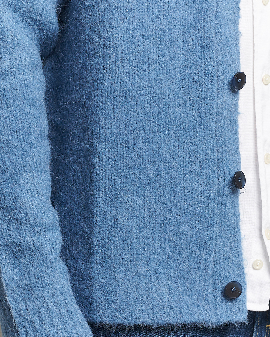 Herre | Gensere | Samsøe Samsøe | Arin Alpaca Cardigan Coronet Blue