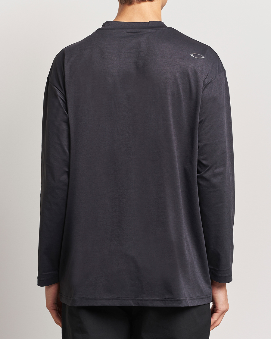 Herre | T-Shirts | Oakley | FGL Scratch Long Sleeve T-Shirt Phantom