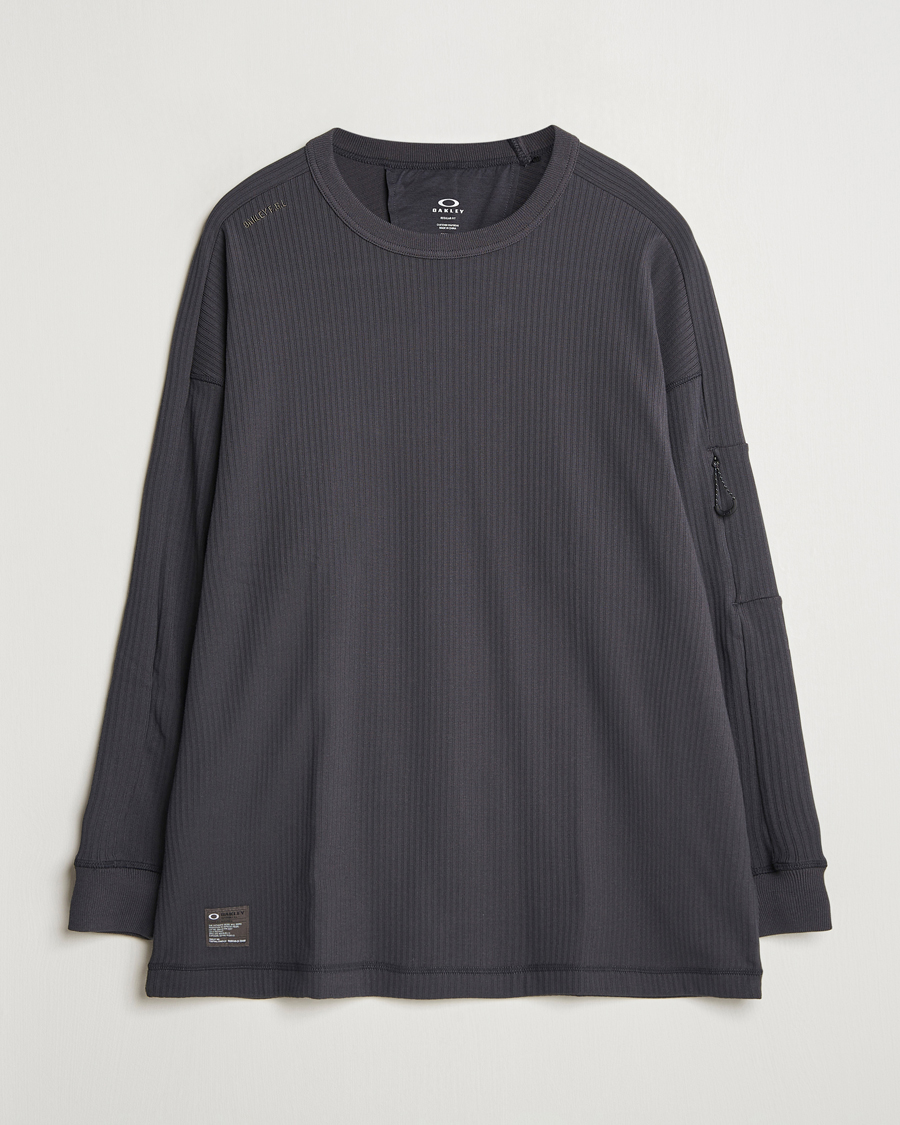 Herre | T-Shirts | Oakley | FGL Static Long Sleeve T-Shirt Phantom