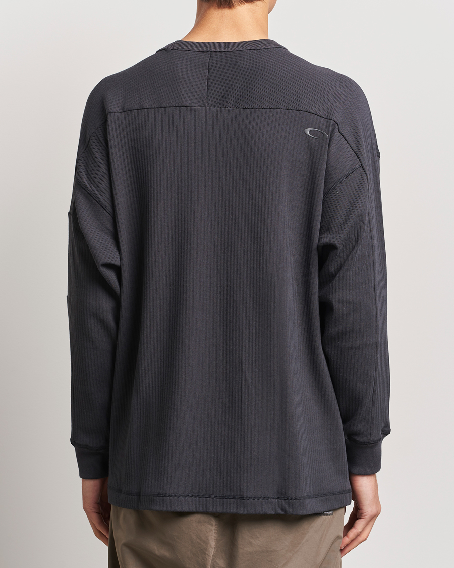 Herre | T-Shirts | Oakley | FGL Static Long Sleeve T-Shirt Phantom