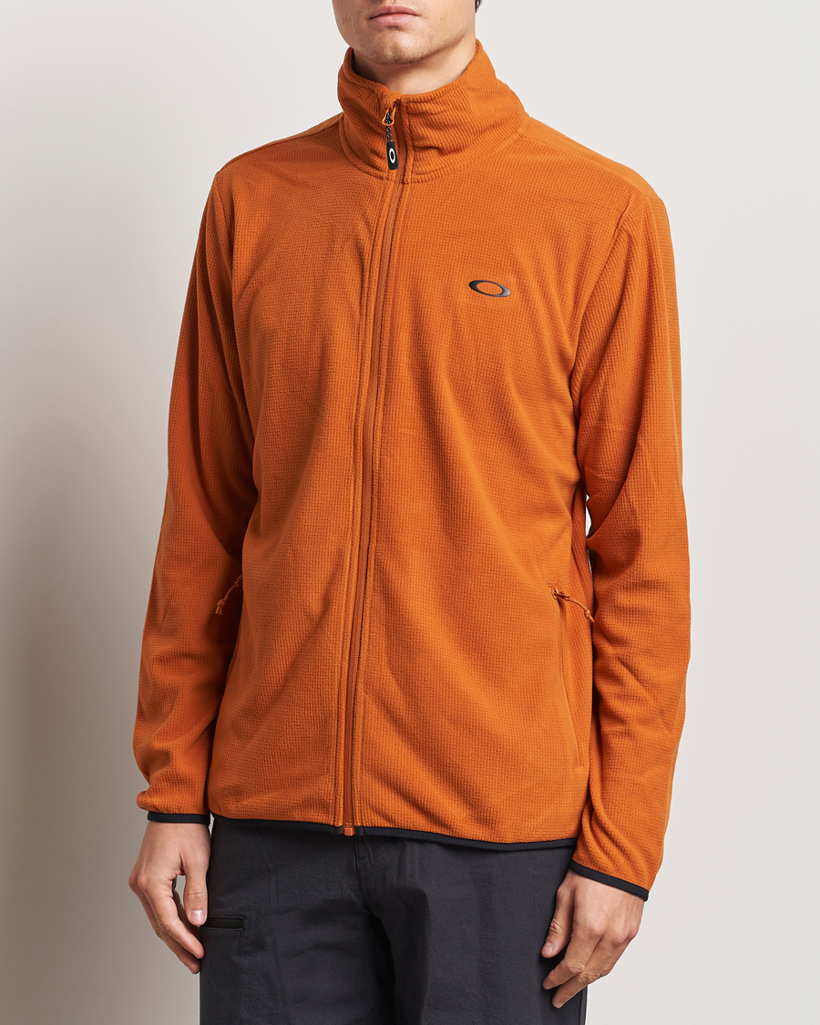 Herre | Gensere | Oakley | Alpine Full Zip Sweatshirt Ginger
