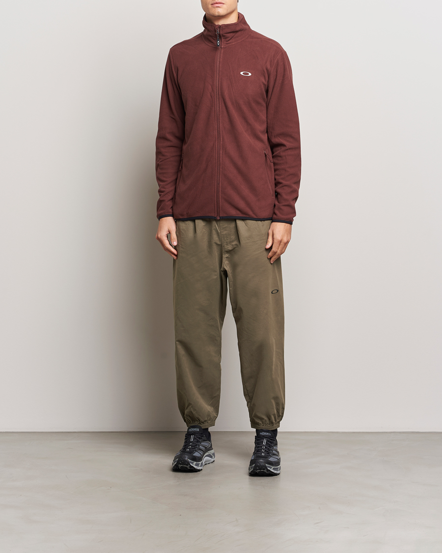 Herre | Gensere | Oakley | Alpine Full Zip Sweatshirt Grenache