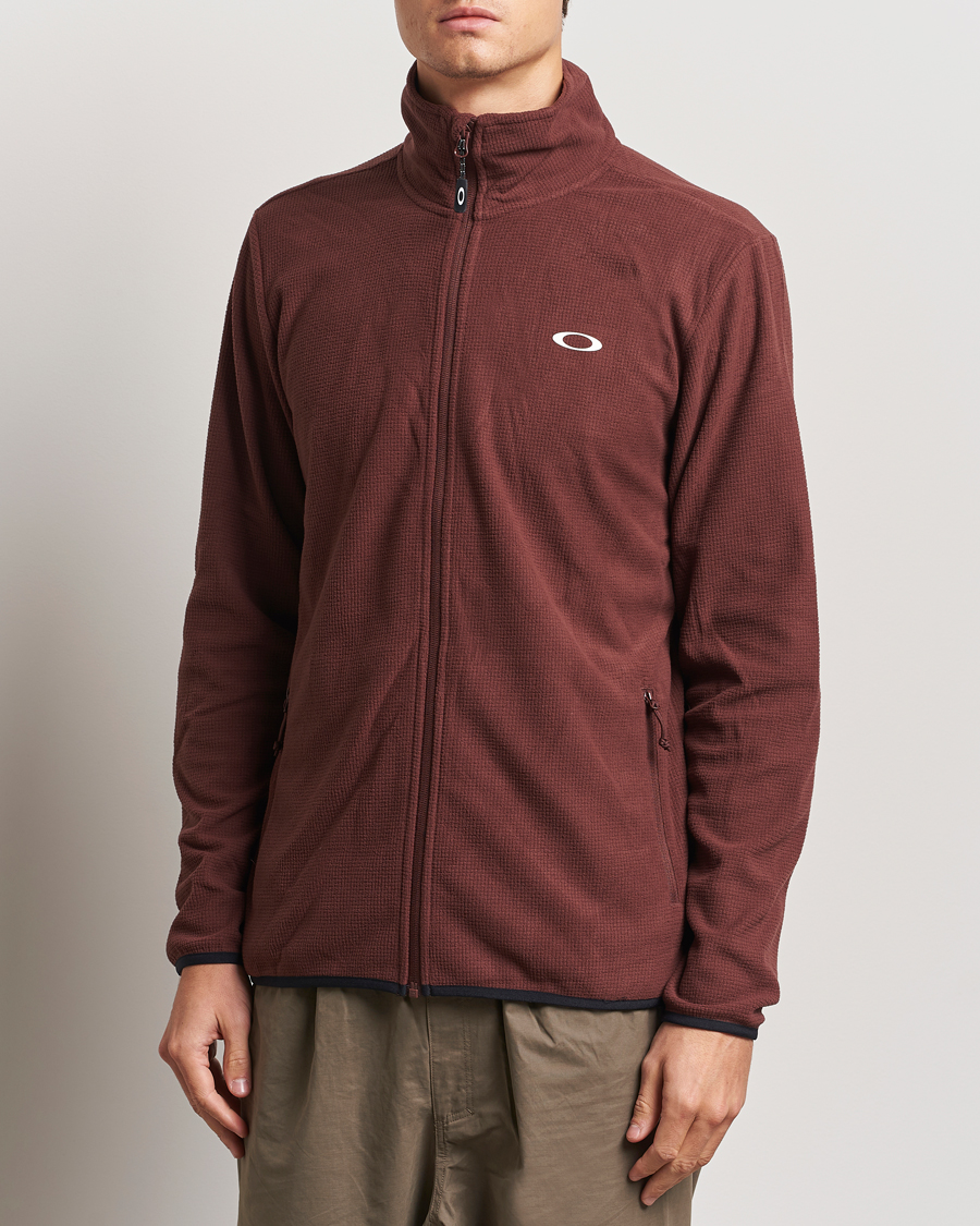 Herre | Gensere | Oakley | Alpine Full Zip Sweatshirt Grenache