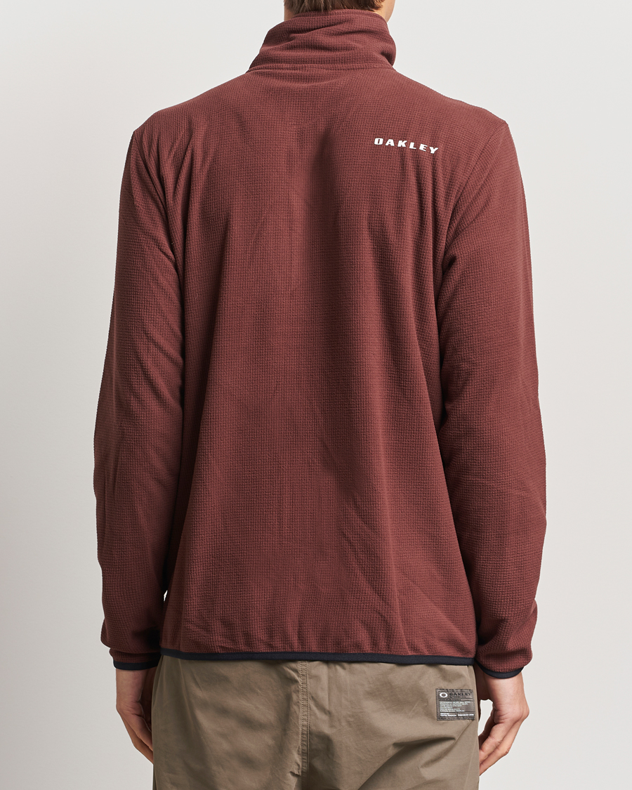 Herre | Gensere | Oakley | Alpine Full Zip Sweatshirt Grenache