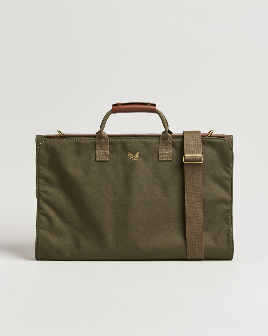Herre | Vesker | Bennett Winch | Nylon Trifold Suit Carrier Olive