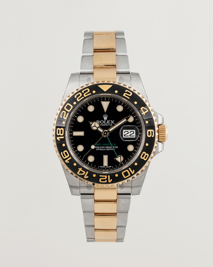 Herre | Rolex Pre-Owned GMT-Master II 116713LN Silver | Rolex Pre-Owned | GMT-Master II 116713LN Silver