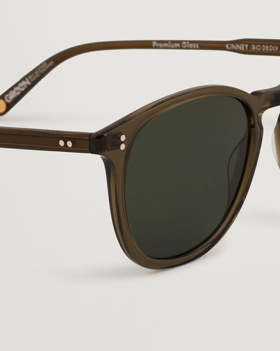 Herre | Solbriller | Garrett Leight | Kinney 49 Sunglasses Olive/Green
