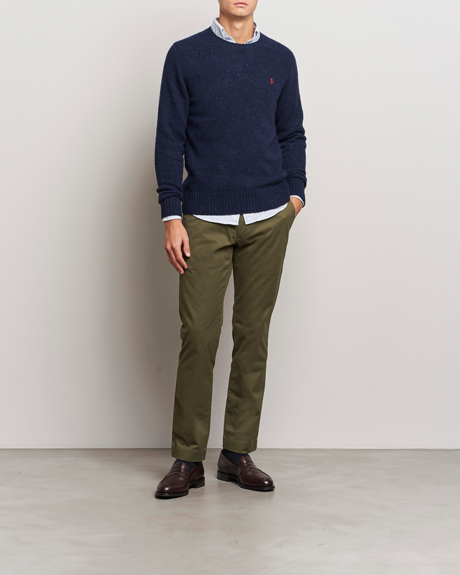 Herre | Bukser | Polo Ralph Lauren | Slim Fit Stretch Chinos Canopy Olive