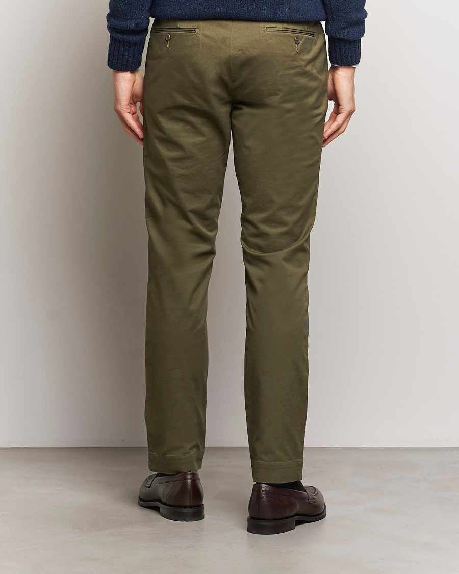 Herre | Bukser | Polo Ralph Lauren | Slim Fit Stretch Chinos Canopy Olive